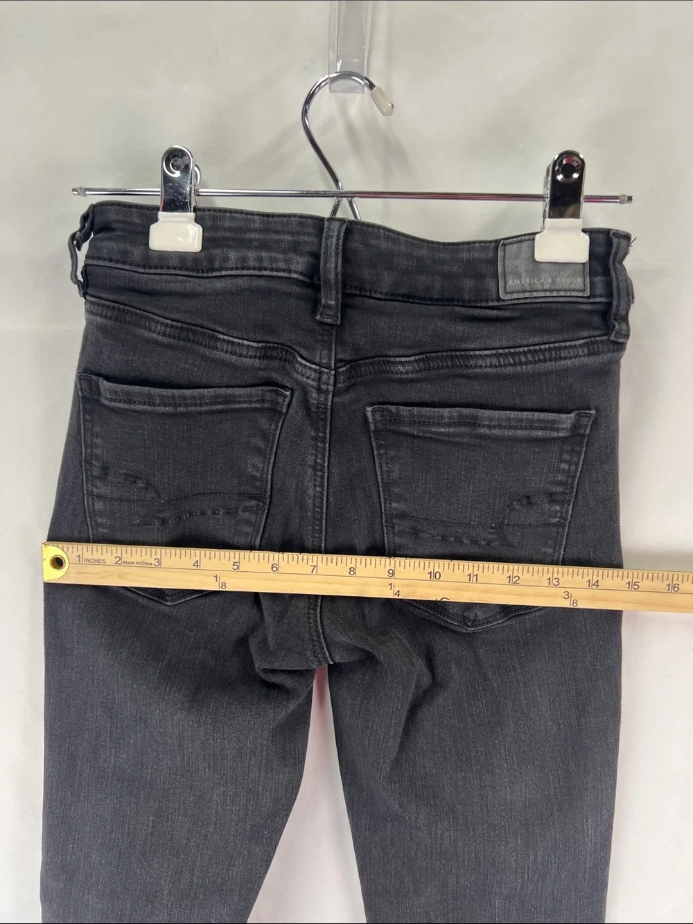 American Eagle - Women’s Jeans - High Rise Jeggings -Black - Size Unk (0 or 00?)